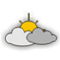Céu limpo com poucas nuvens