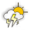 Céu limpo com tempestade eléctricas
