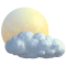Céu limpo com poucas nuvens