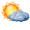 Céu limpo com poucas nuvens