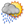 Nublado e pancadas de chuva