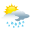 Bewölkt mit mäundefinedigem Regen