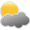 Céu limpo com poucas nuvens